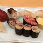 Sushi No Ikumi - ランチのＢ握り