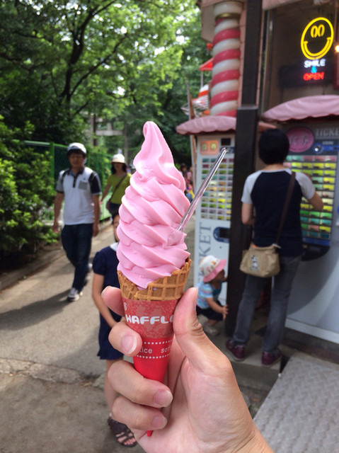 季節限定 桜のソフトクリーム By Yuf179 フラゴーラ Fragola 上野 かき氷 食べログ