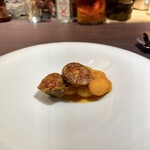 デュカ - 自家製 腸詰 白花豆の煮込み