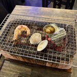 七厘や 笑 - 七厘焼き海鮮セット