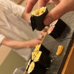 寿し処 一福 - 細巻き（トロたく＆納豆）