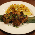 ガネーシュ - グリルチキンとカリフラワーのサブジ