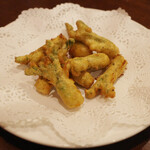 ガネーシュ - タラの芽とパコラ