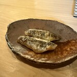 すし処 睦月 - めひかり　香ばしく！脂のってた