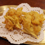 ガネーシュ - 新ごぼうと桜えびのパコラ