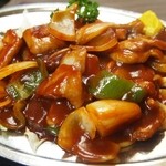 十三 大富士 - ⑤ポークシチュウ定食