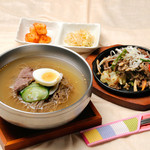 Kankokuryouri Sunchan - 冷麺＆プルコギセット