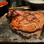 感動の肉と米 船橋新高根店 - ロースステーキセット（1,000円税込）