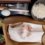 感動の肉と米 船橋新高根店 - 提供時