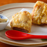 天ぷらバル 天むす 銀座 たけぞう - 合鴨ロースの天ぷら