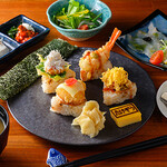 天ぷらバル 天むす 銀座 たけぞう - たけぞうコース　全10品