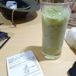 61Cafe&Bar あおいだもん - 抹茶ラテ（550円）