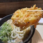 はなまるうどん - かき揚げ