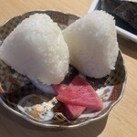 煮干しのビリー - 塩おにぎり2ヶ250円