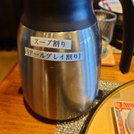 中華そば 凜星 - 割スープ