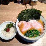 ラーメン 野良裏家 - 選野良裏家Bセット1,300円