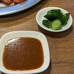 宮城飯店 - タレ＆お漬物♪