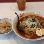 蒙古タンメン中本 - 北極やさい＋野菜大盛＋メチャアジ