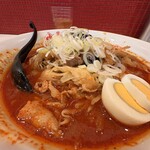 蒙古タンメン中本 - 北極やさい具材アップ