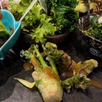 海乃 - タラの芽 米粉フリット