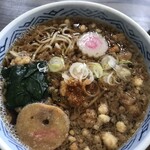 きそば 中山 - 七味でさらに美味しく