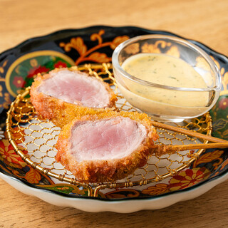 こだわり素材×自家製ソースの串カツ◎絶品洋風メニューがずらり