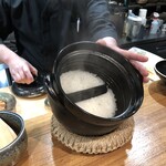 まほろば囲炉裏 心斎橋 - ホクホクご飯