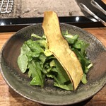 まほろば囲炉裏 - 葉物サラダ