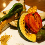 ガルニ 上野店 - 季節野菜の炭火焼