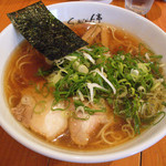 ShiNaChiKu亭 - ShiNaChiKu亭（醤油ら～めん750円＋九条ねぎ100円）※旧価格