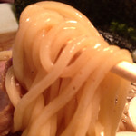 つけ麺SAKURA - 麺箸あげ