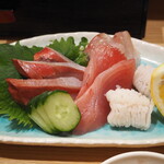 すしまる - 造り4種盛り合わせ