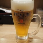 すしまる - 生ビール