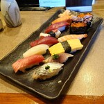 二葉鮨 - おまかせランチ13カン
