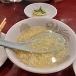 中華飯店 一番 - たまごスープも美味いんです♪