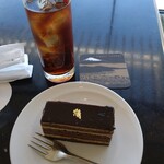 アッパーラウンジ - ケーキセット　オペラ