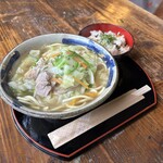 食事処 やらぼ - 野菜そばセット