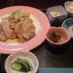 ほり - しょうが焼き定食20147月18日バージョン