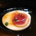 をうみ - 中華そば（550円）煮卵が美味しい。