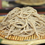 十割限定粗挽蕎麦 横から 美味しいです。