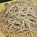 一皿目 十割限定粗挽蕎麦 