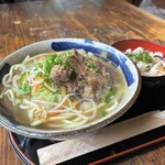 食事処 やらぼ - 野菜ソーキそばセット