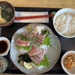 創業二百三十年食堂 - 天然桜ブリ定食