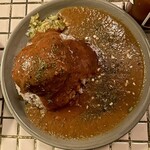 喫茶バー ナイマ - 上からバーグ