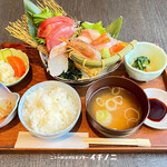 ニューおさかなセンター イチノニ - 産地直送！7種のお刺身御膳