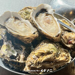 ニューおさかなセンター イチノニ - 殻付き！三陸蒸し牡蠣(500g)