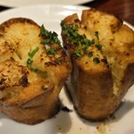 ビストロます家 - ガーリックトースト