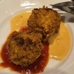 ビストロます家 - 海老と蟹の二子玉コロッケ