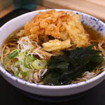 しぶそば - 桜えびのかき揚げそば＠税込610円