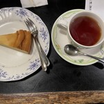 七間町スパーゴ - チーズケーキ＆紅茶
